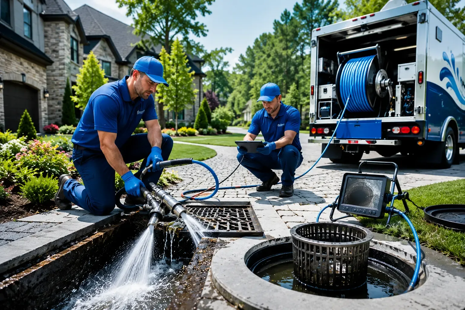 Local outdoor drain cleaning professionals in Clyde, NC